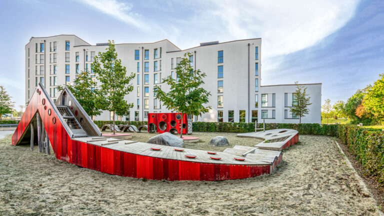 Gebaut Gewofag, Neuperlach Süd München Carl-Wery-Straße